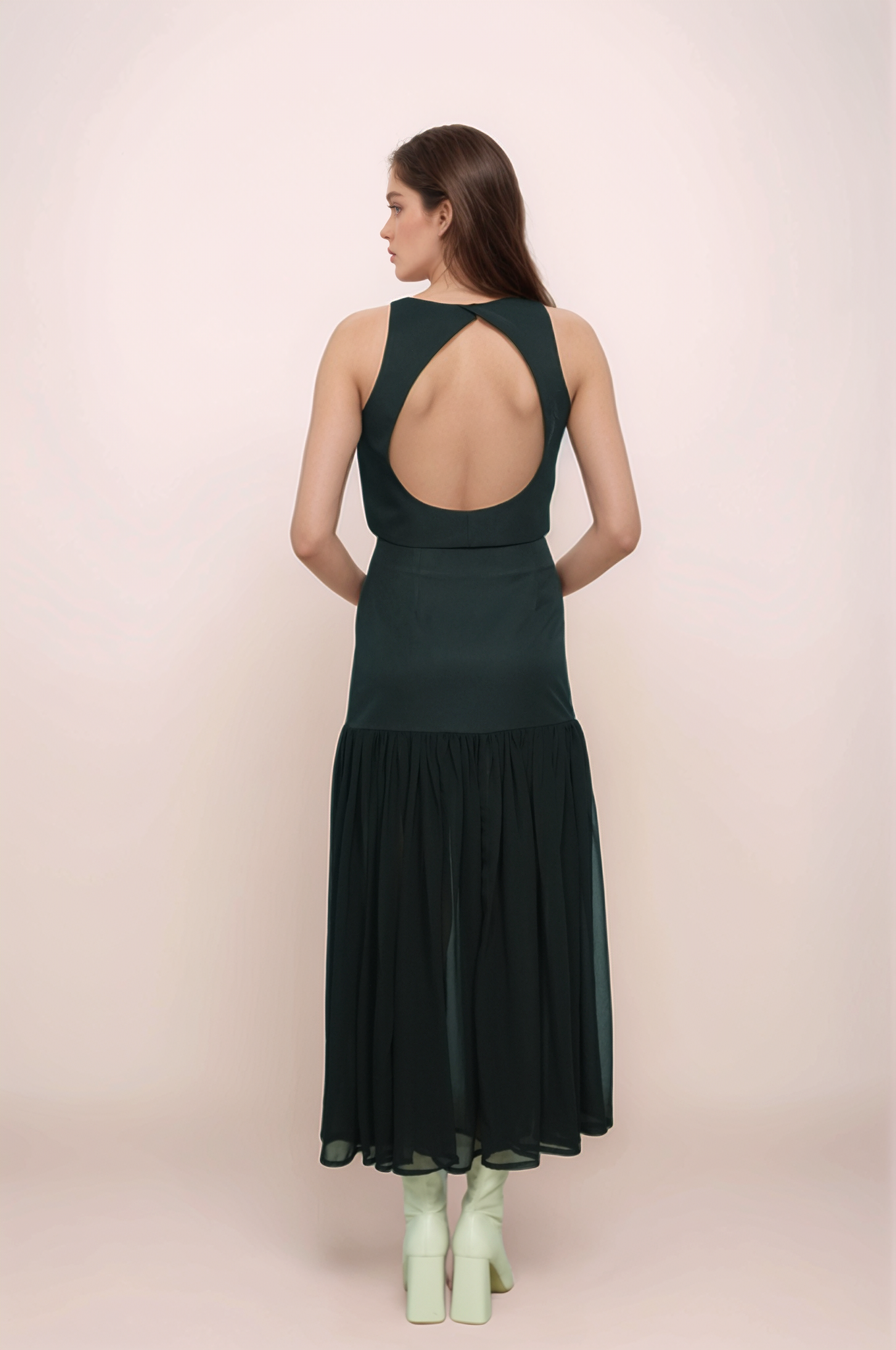 Black V-Neck Crop Jacket Co-ord Suit