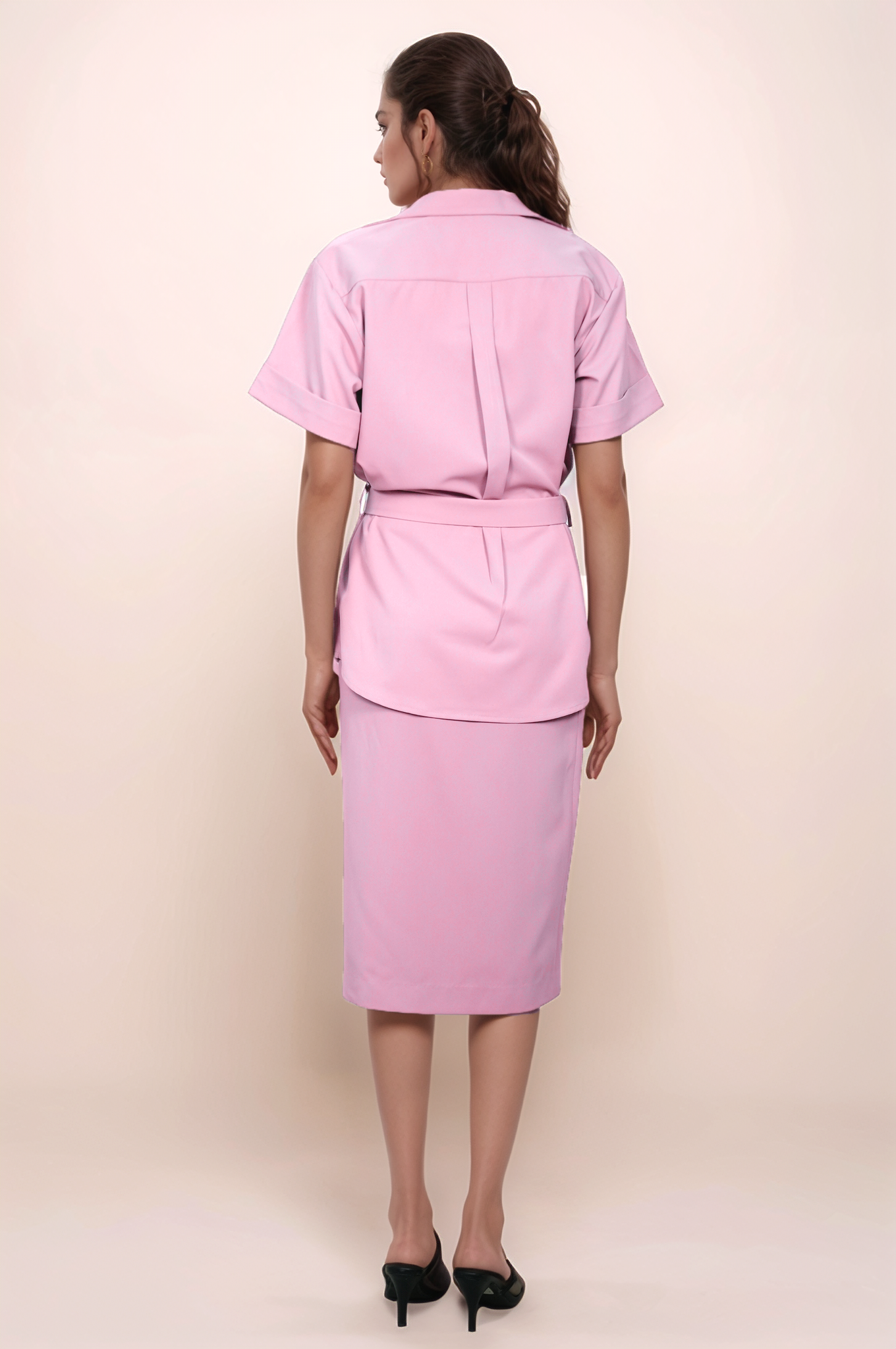 Baby Pink Flap Jacket