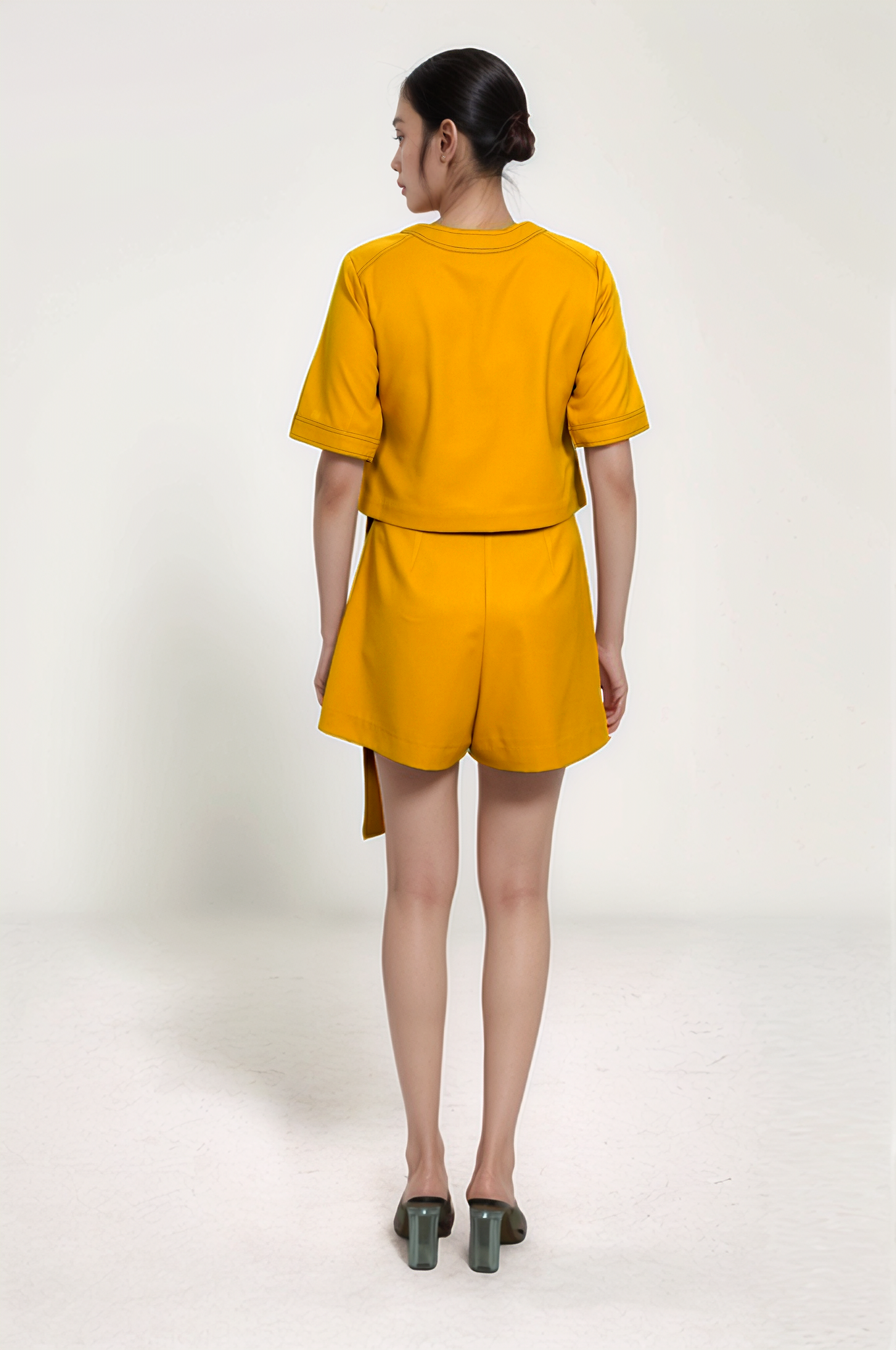 Turmeric Yellow Skorts