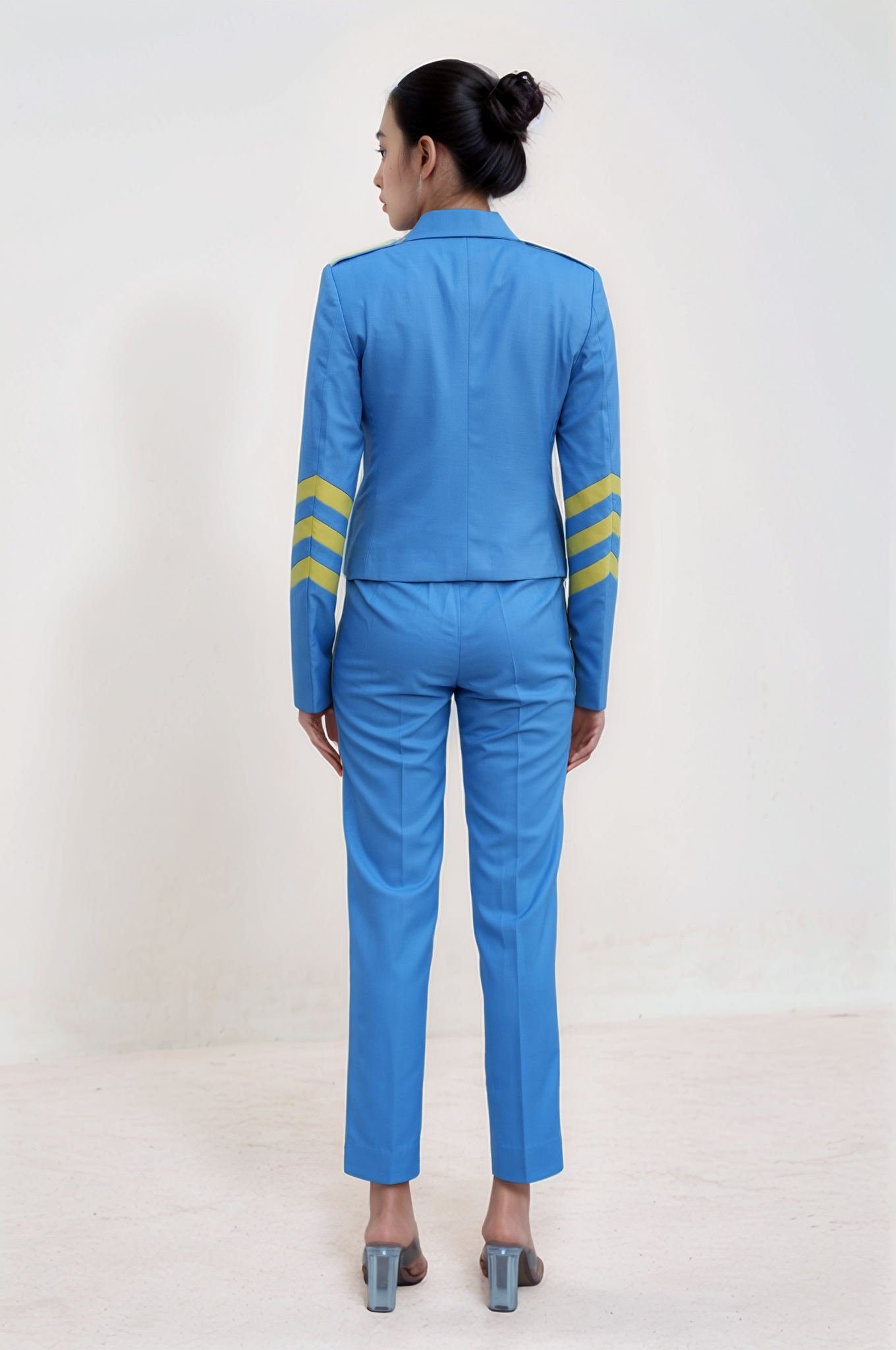 Sky Blue Short Blazer