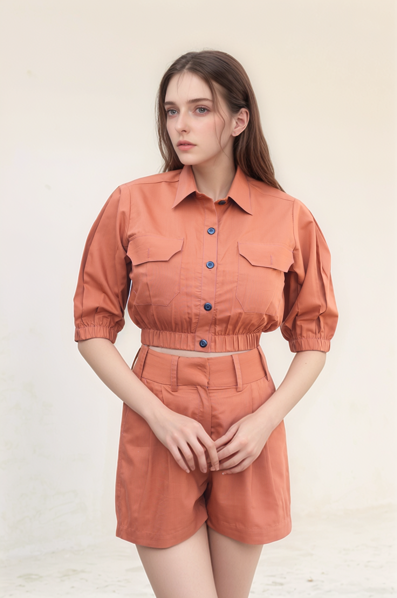 Rust Crop Top
