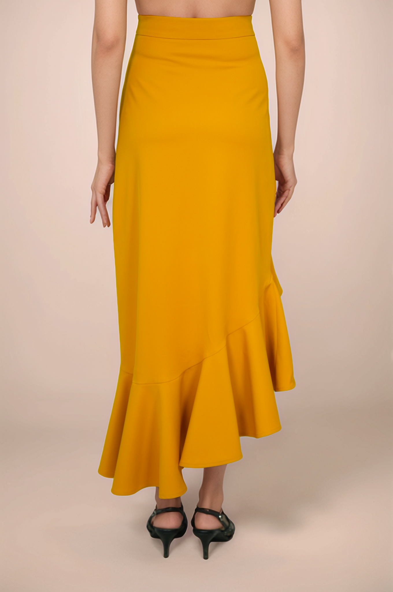 Turmeric Yellow Double Breasted Waistcoat Co-ord Suit