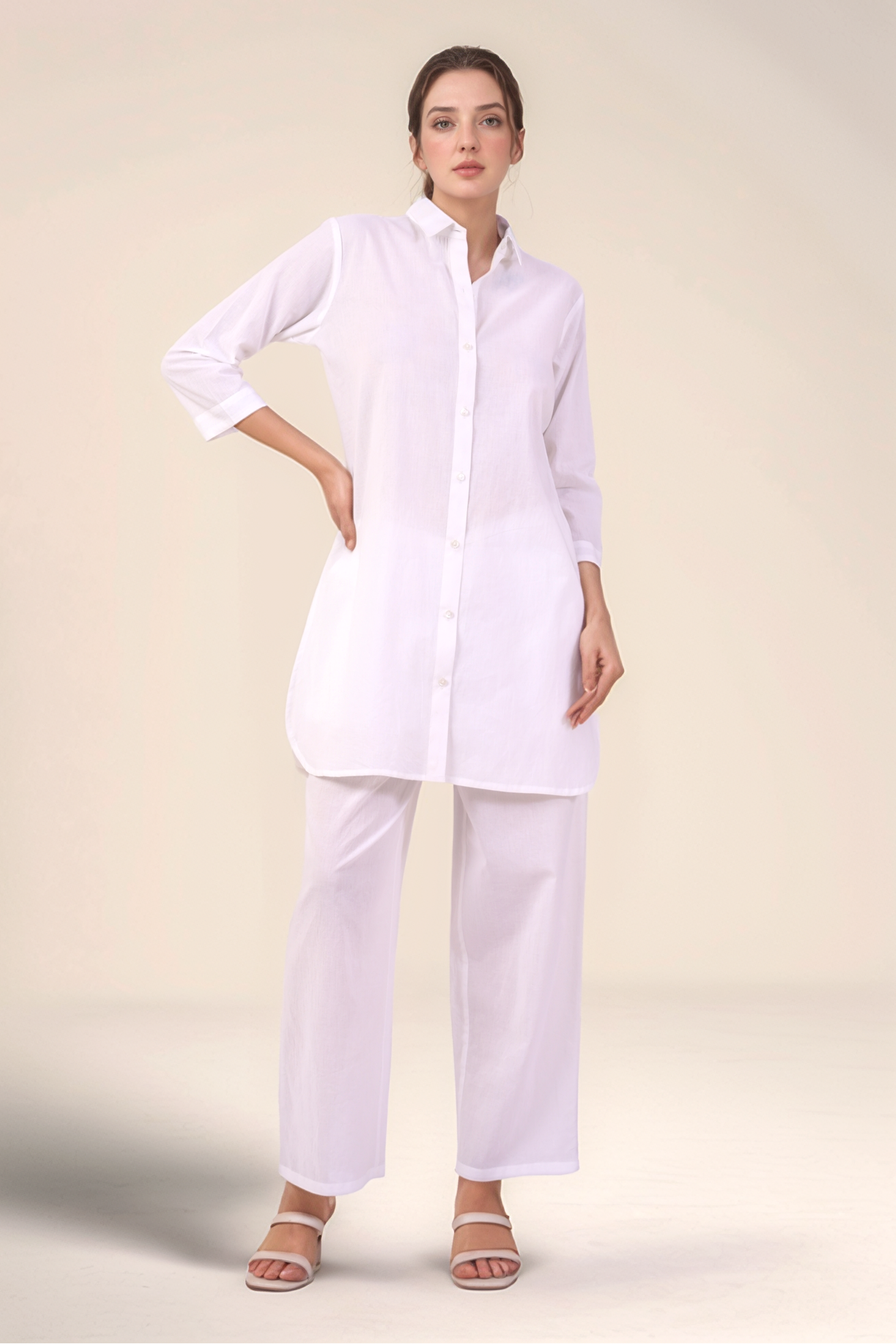 Cotton Long Shirt