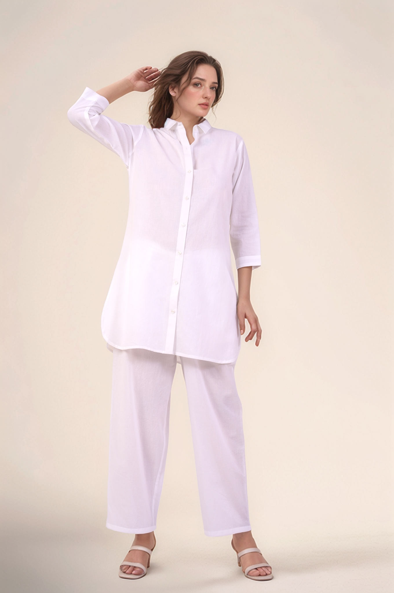 Cotton Long Shirt