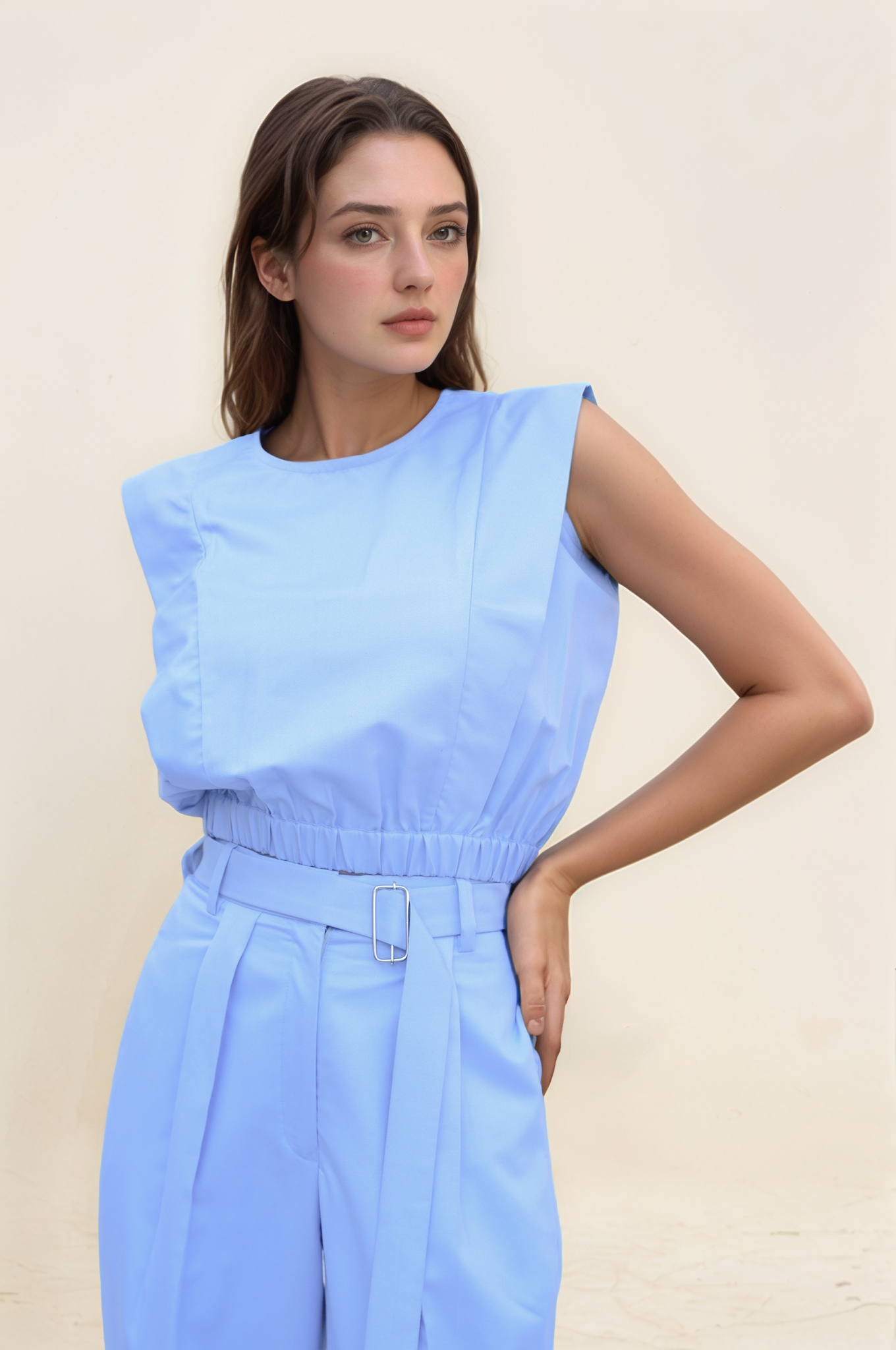 Lilac Blue Co-ordSuit