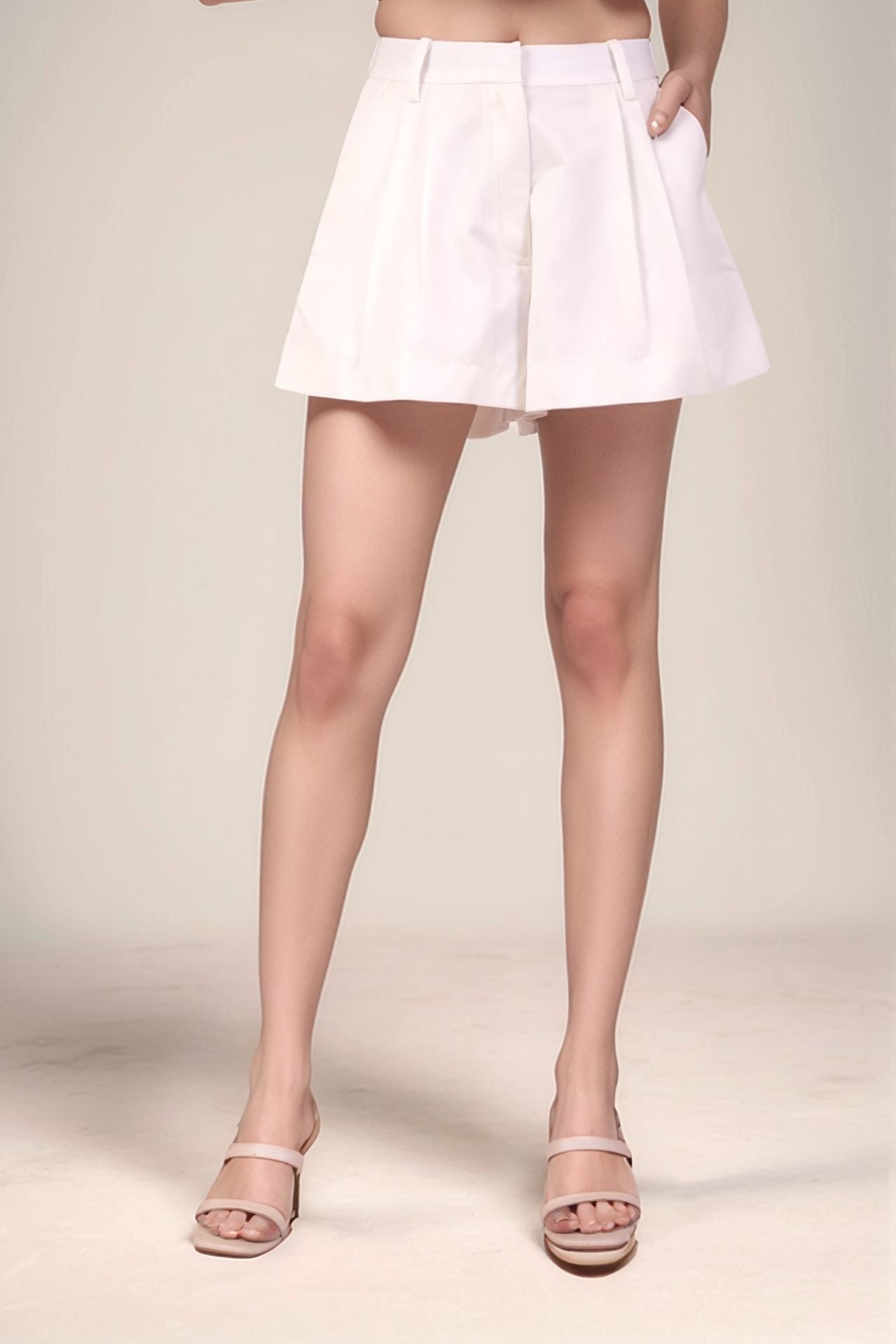 Pastel Orange Overlapped Cotton Co-ord suit