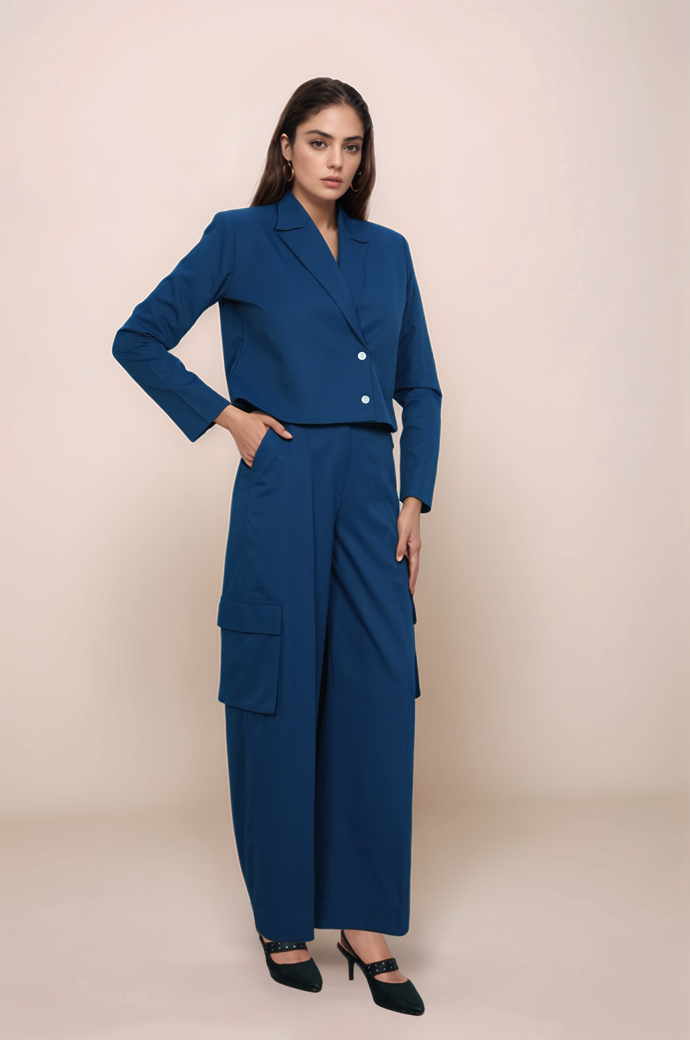 Cobalt Blue Straight Cargo