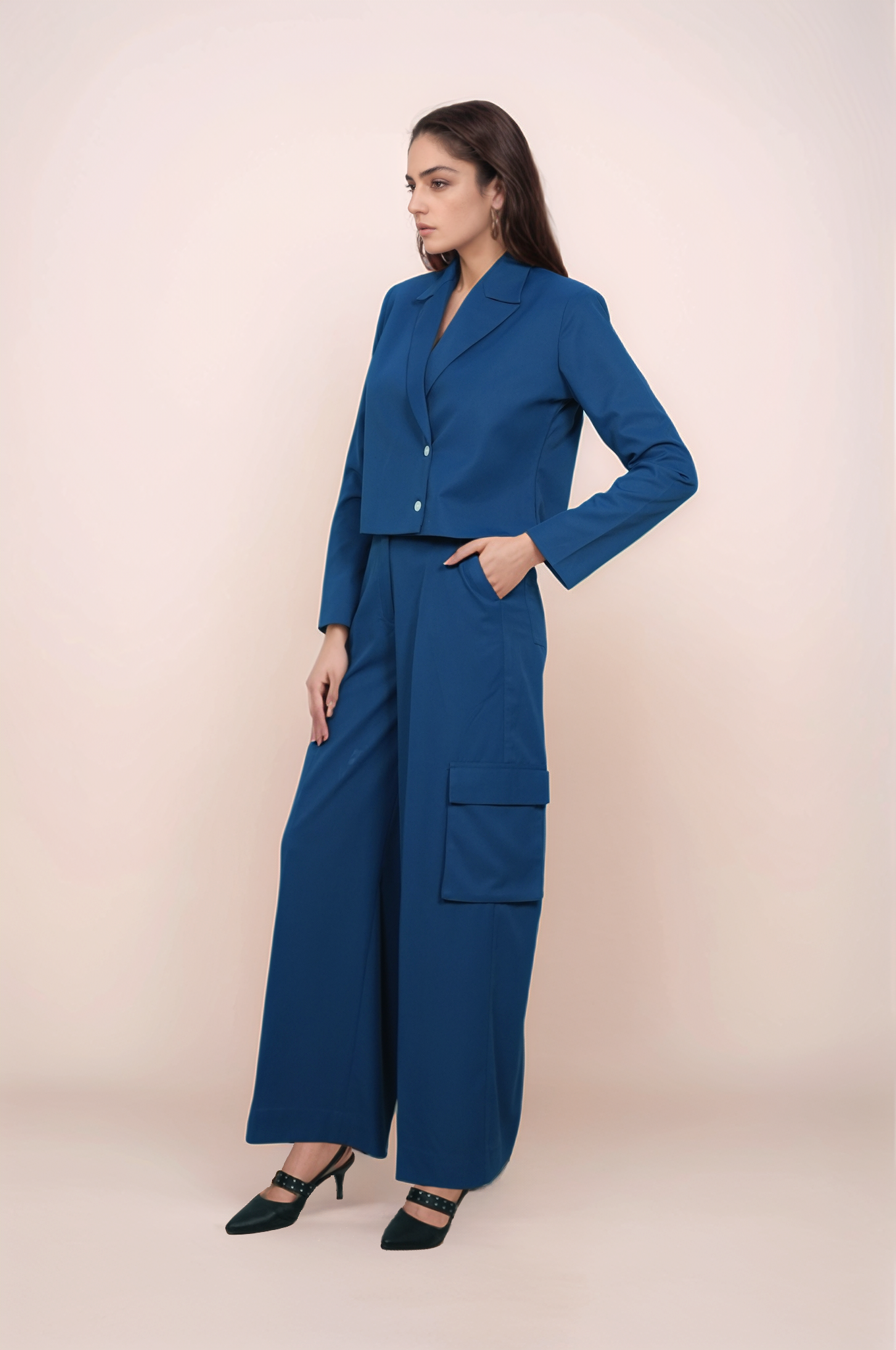 Cobalt Blue Straight Cargo