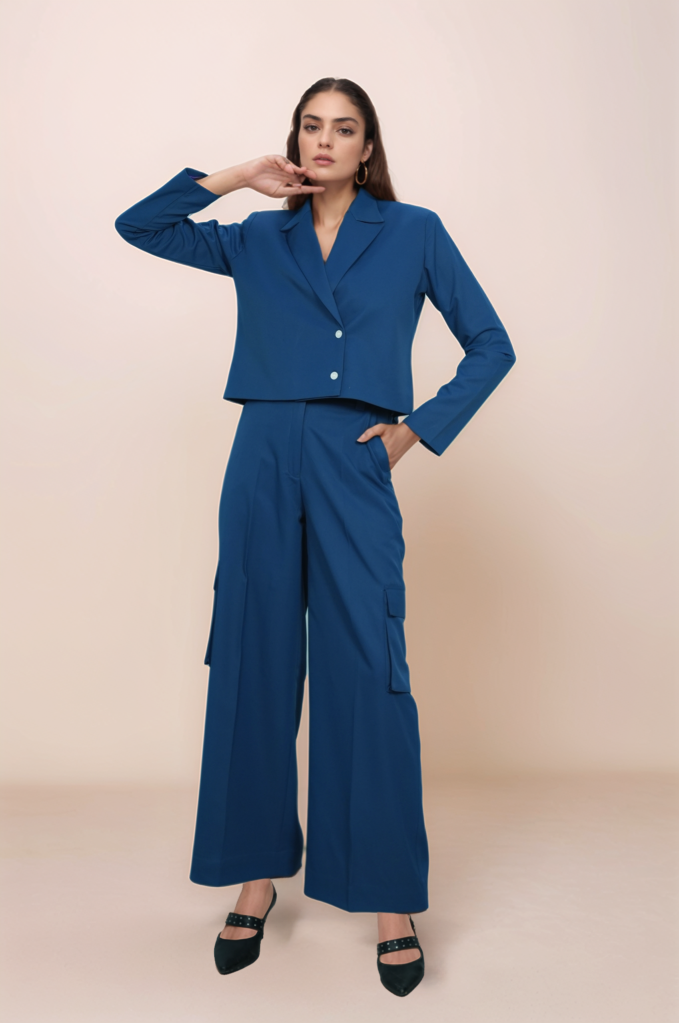 Cobalt Blue Straight Cargo