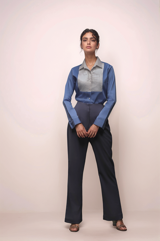 Grey High Waist Pant