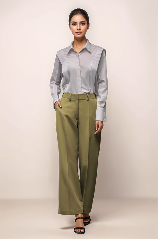 White Princess Panel Shirt