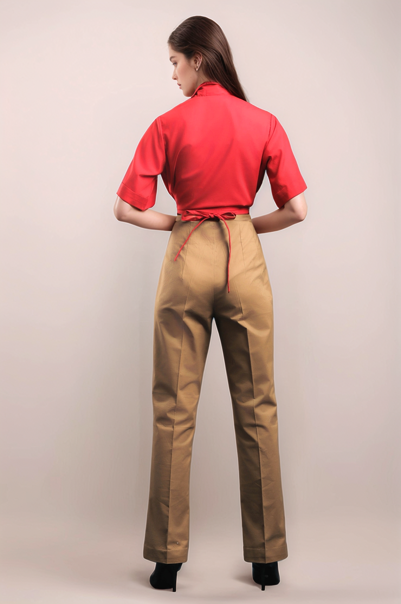 Red Crop Shirt