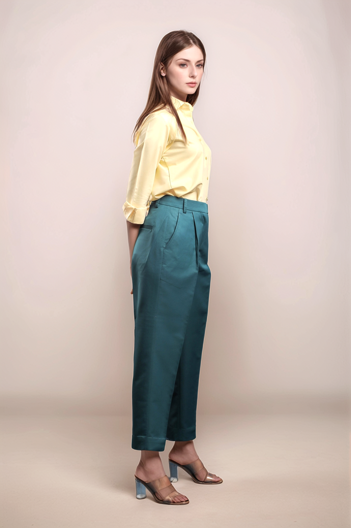 Pale Yellow Shirt