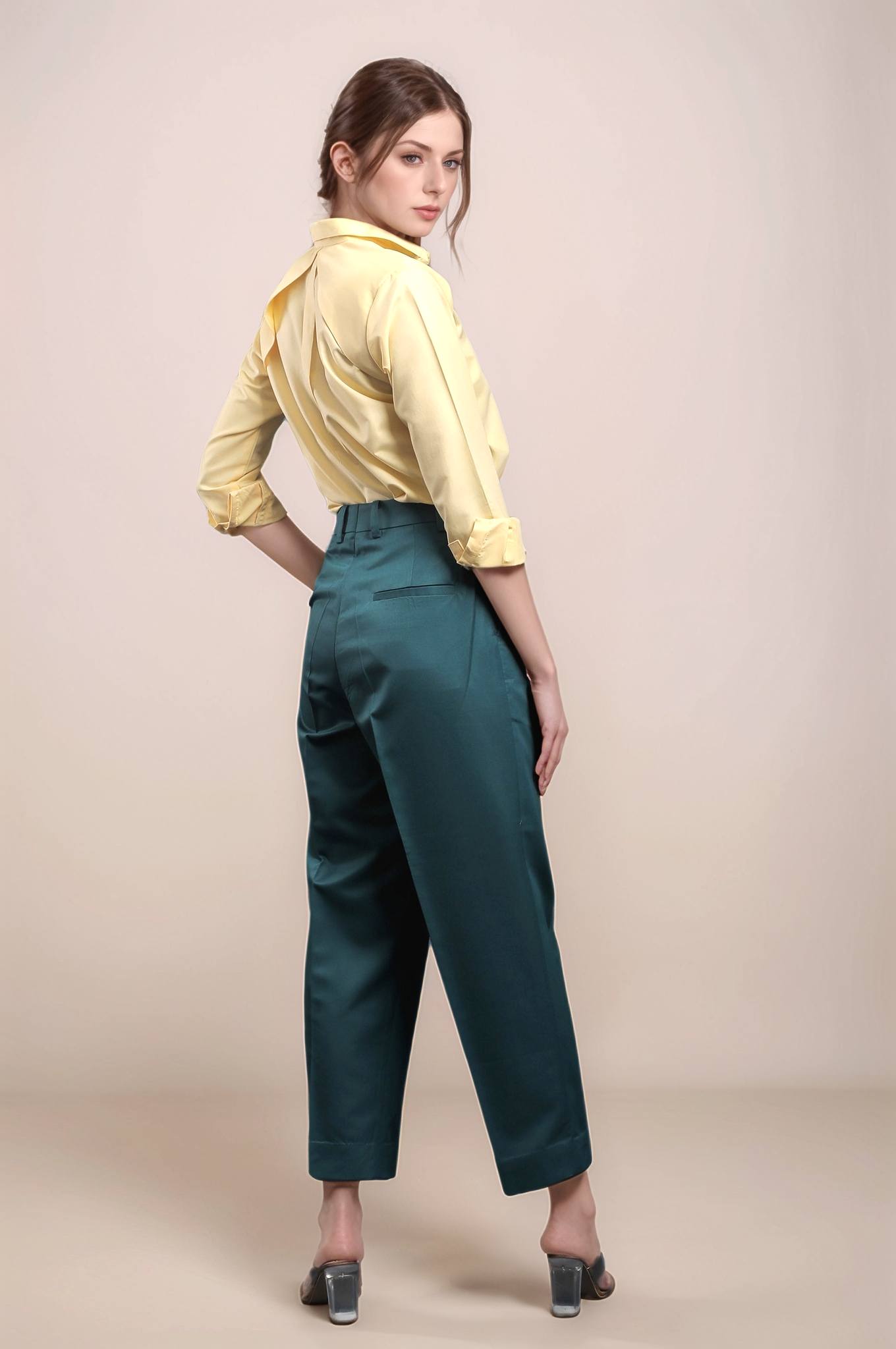 Pale Yellow Shirt