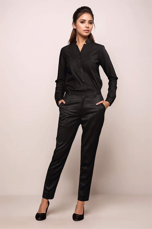 Black Slim Fit Trouser