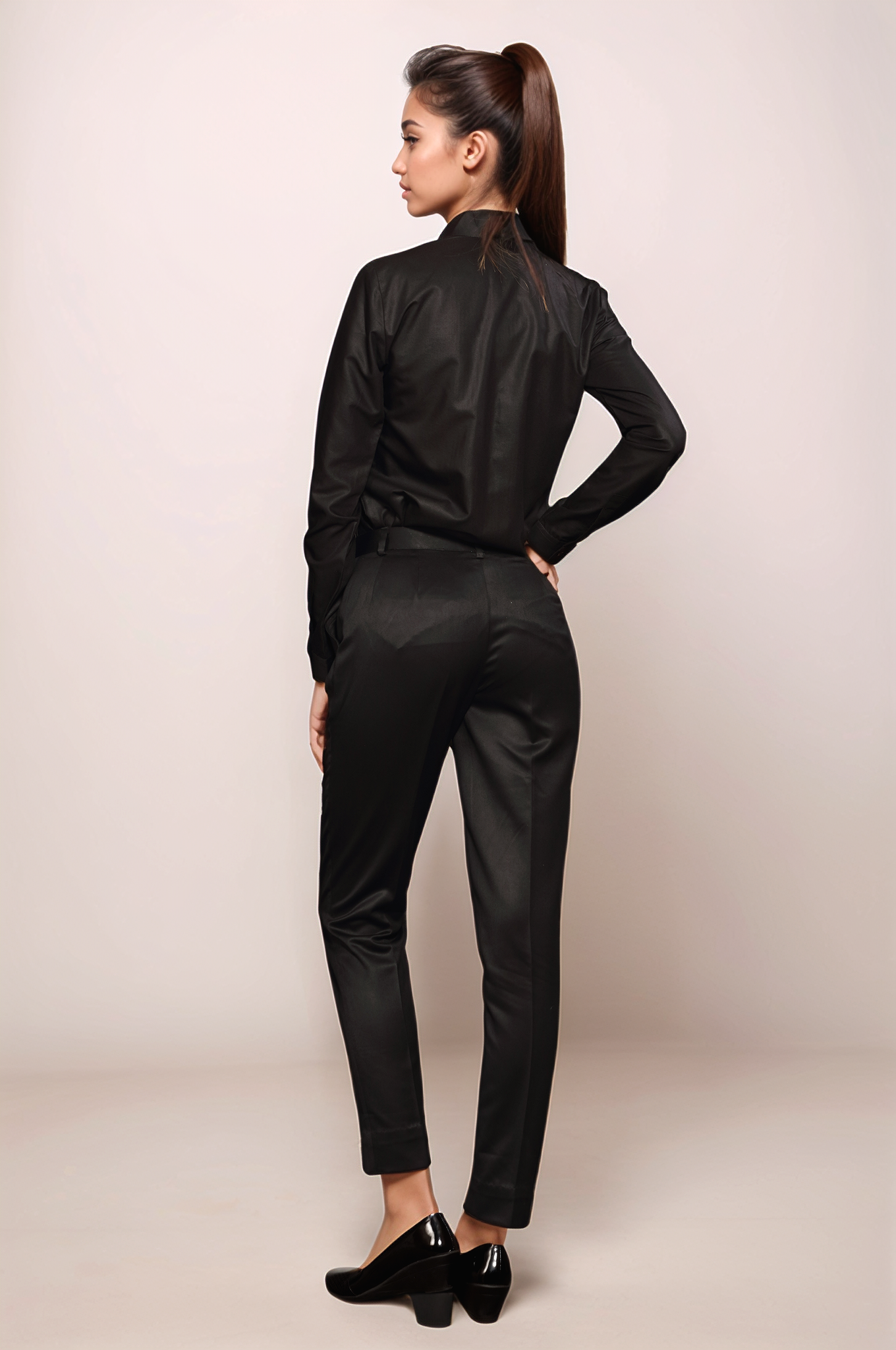 Black Slim Fit Trouser