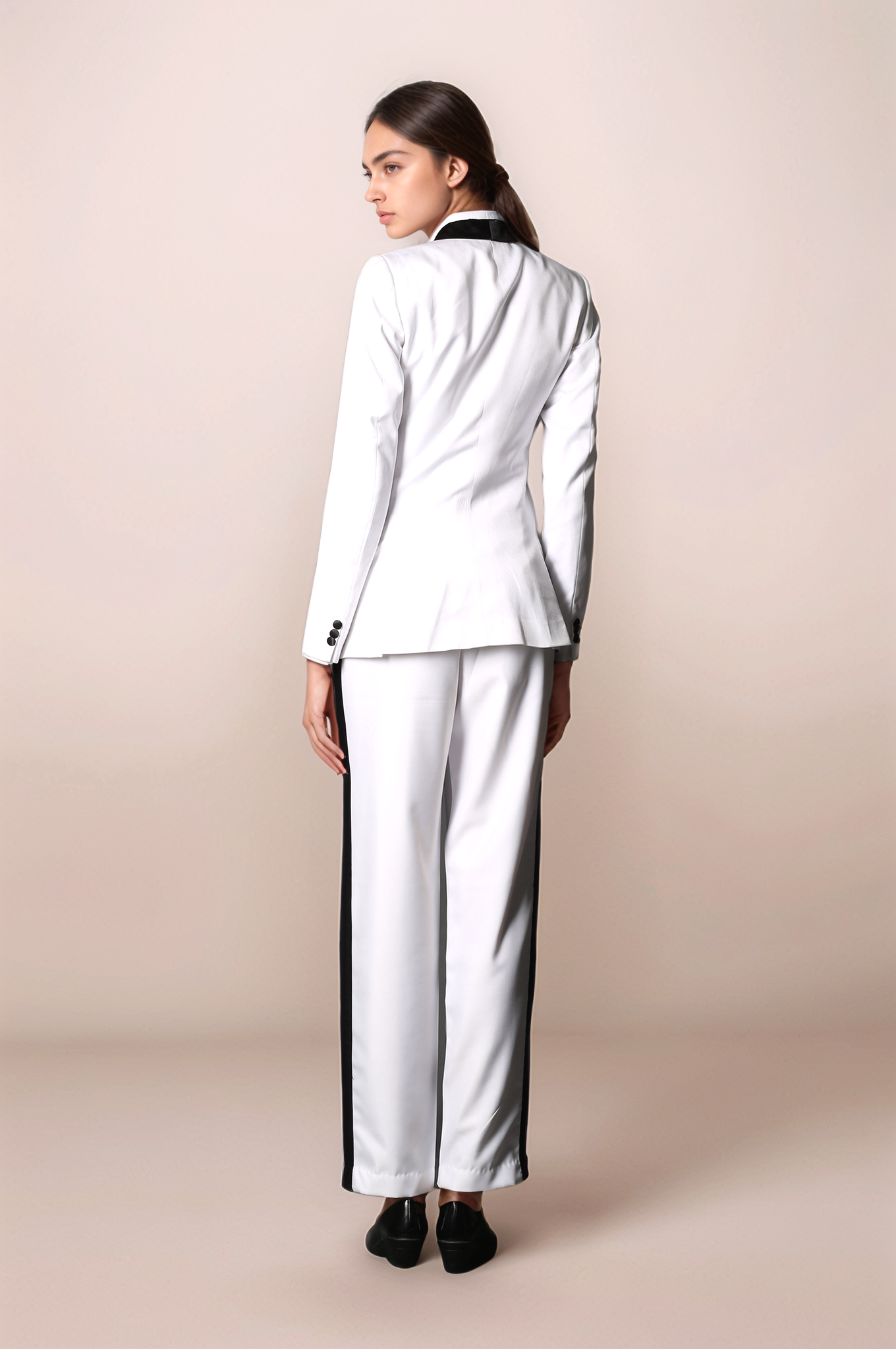 White Tuxedo Blazer