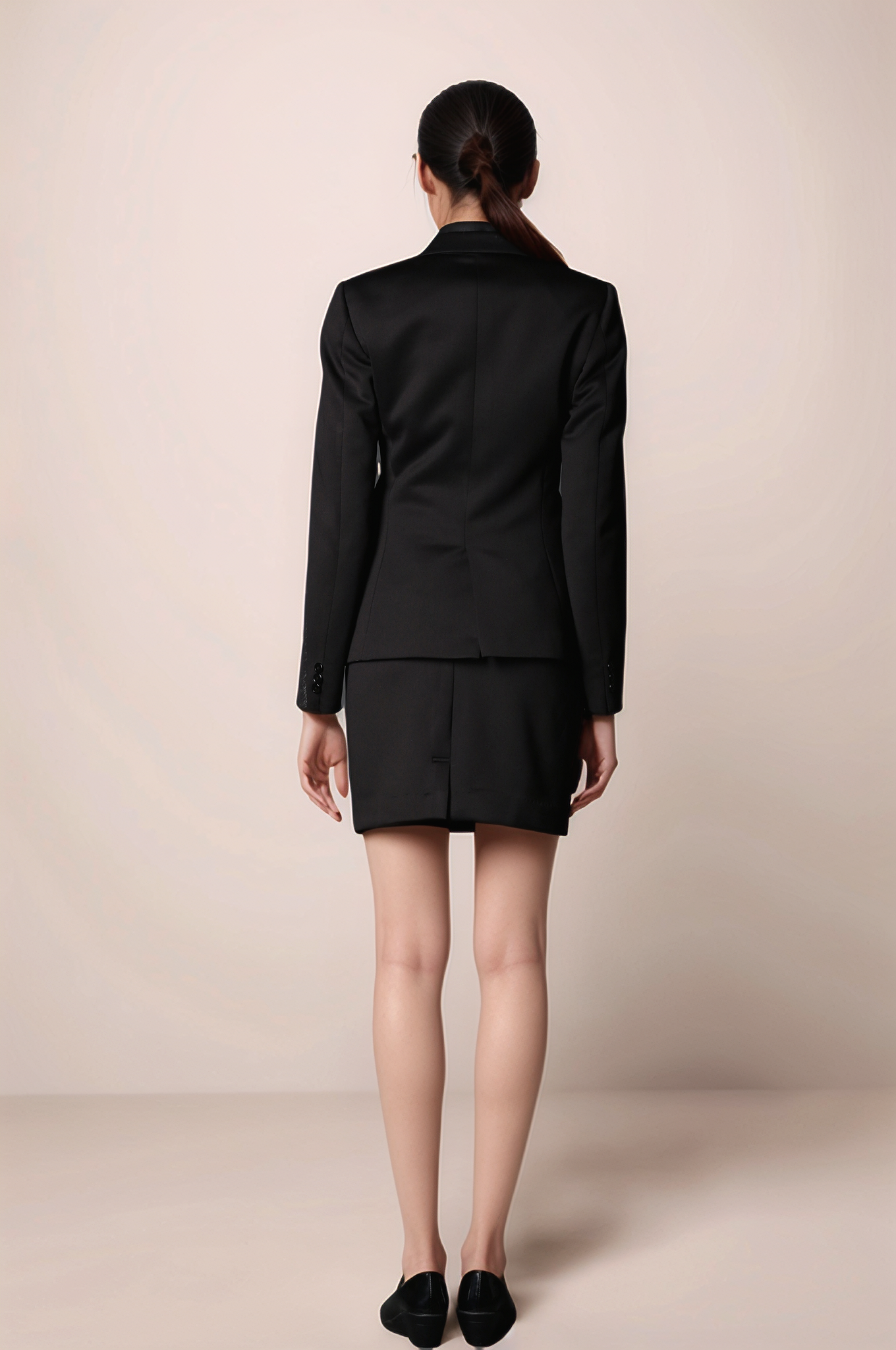 Black-Pink Formal Blazer
