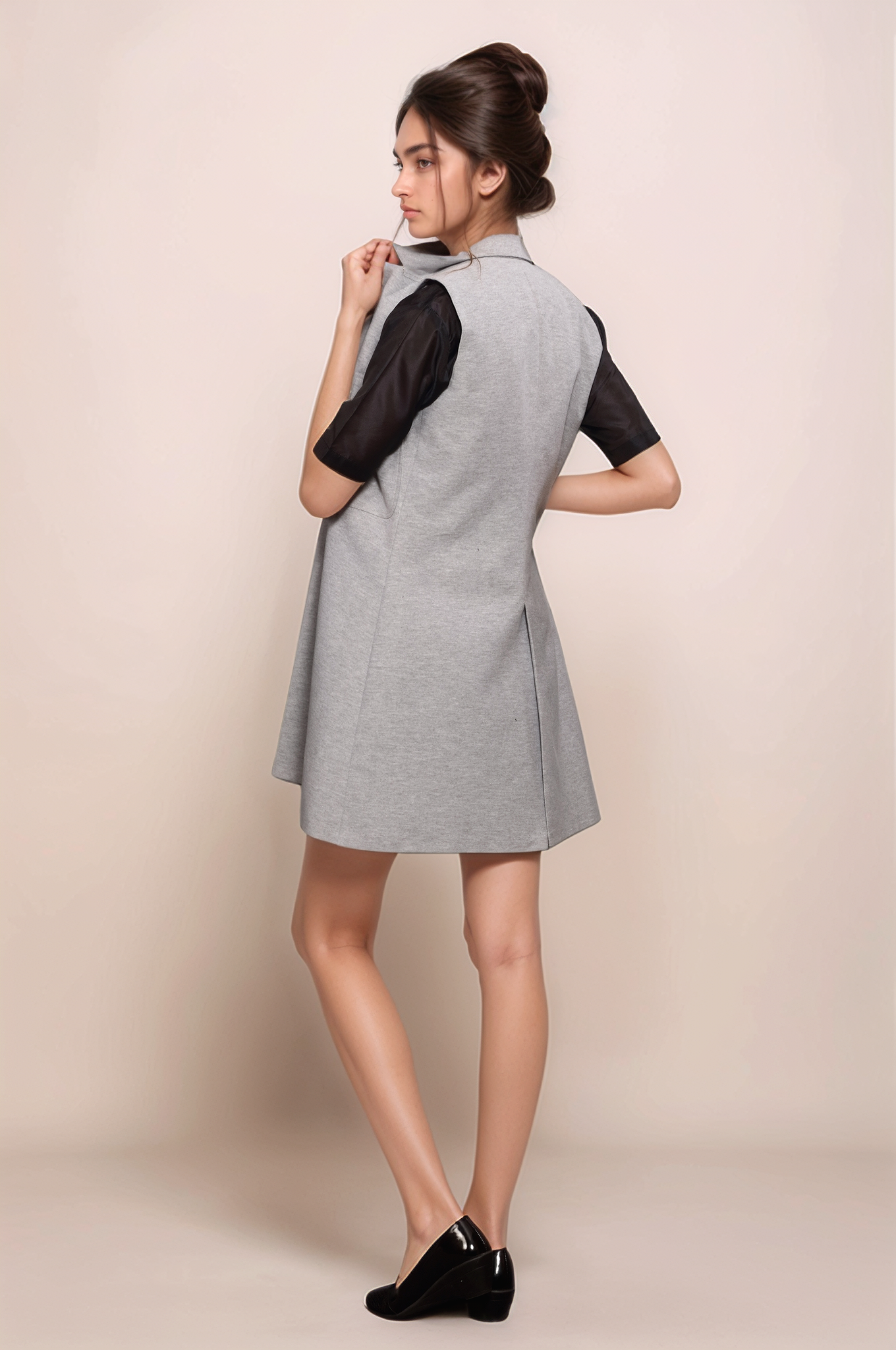 Light Grey Long Waistcoat
