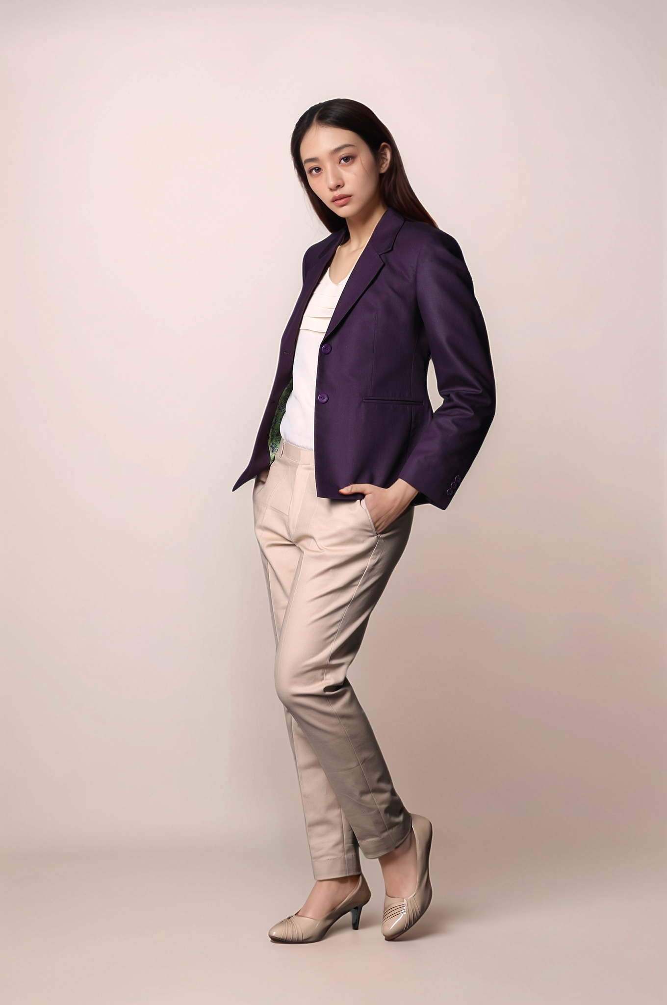 Wine Formal Blazer
