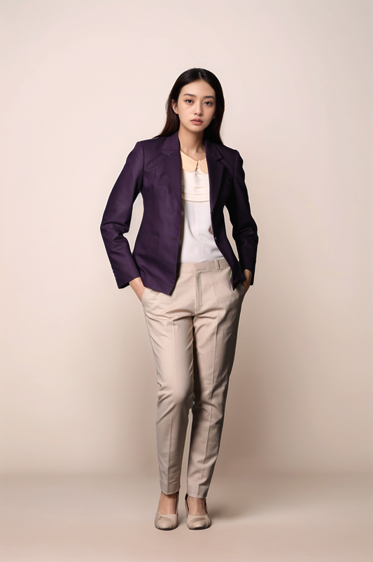 Wine Formal Blazer