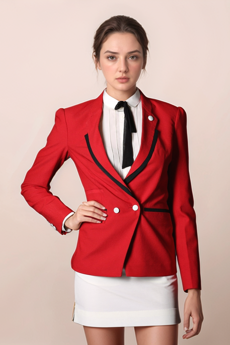 Red Classy Blazer