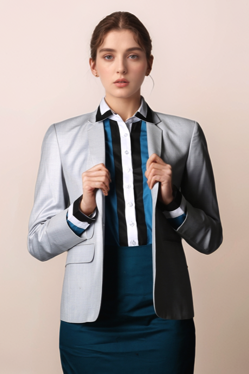 Light Grey Formal Blazer