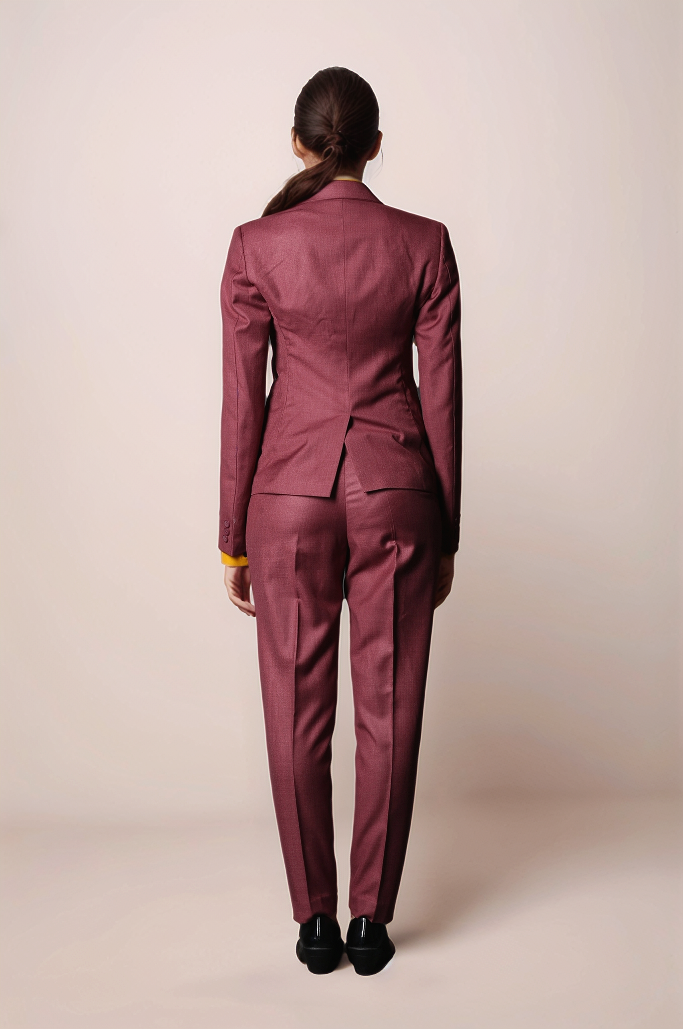 Brick Red Formal Blazer