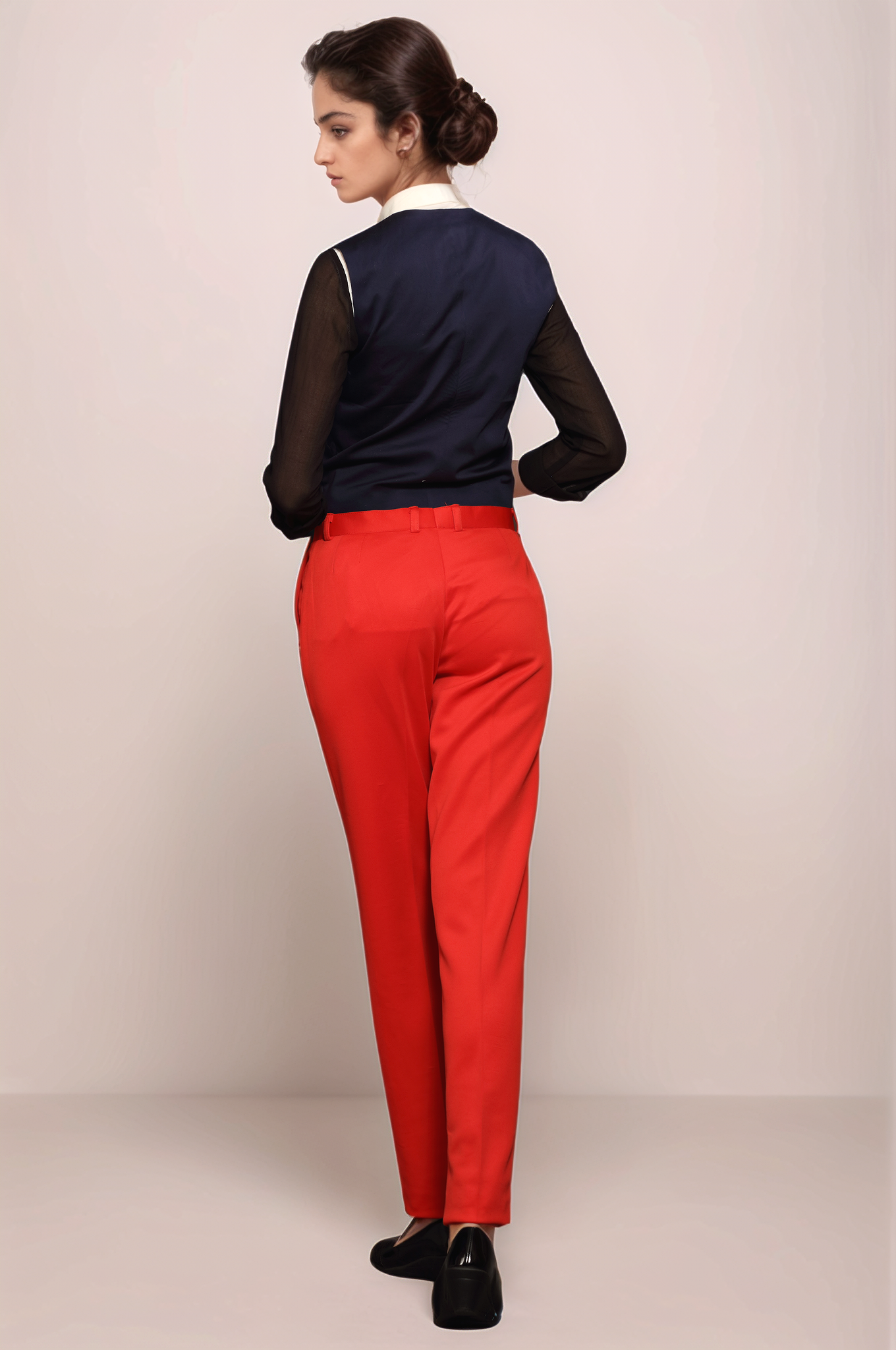 Red Formal Trouser