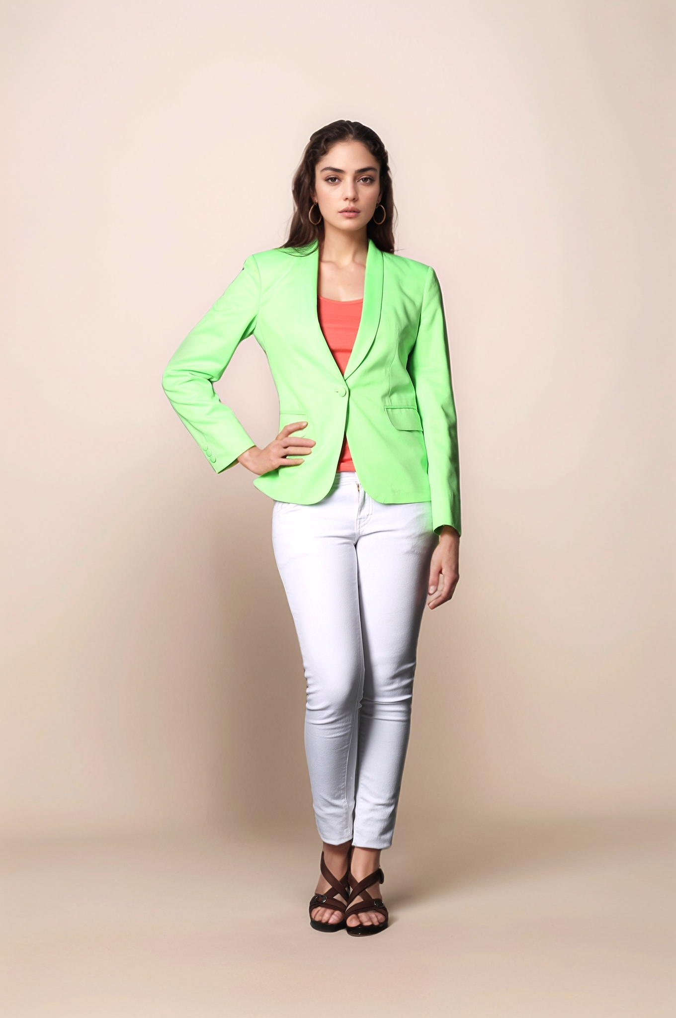 Fluorescent Green Coat
