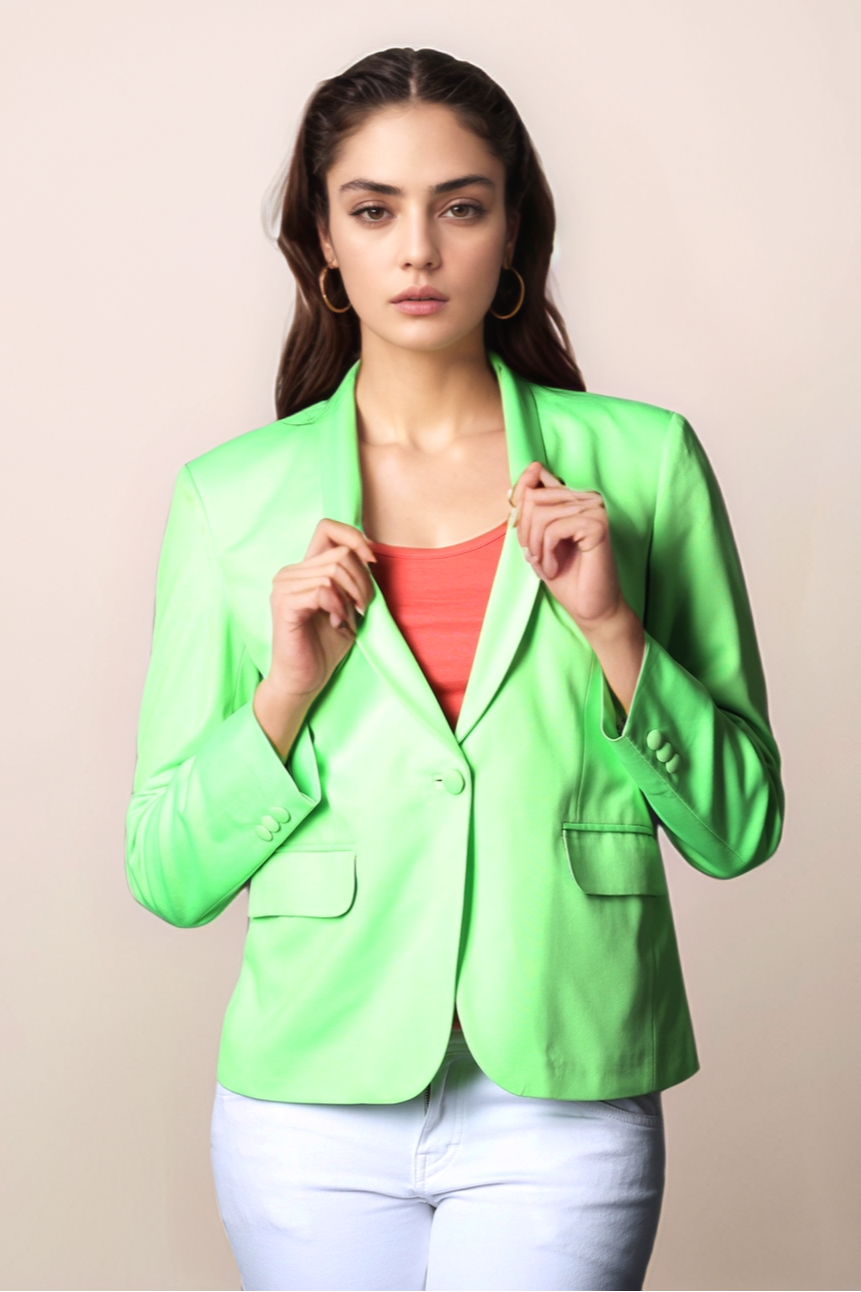 Fluorescent Green Coat