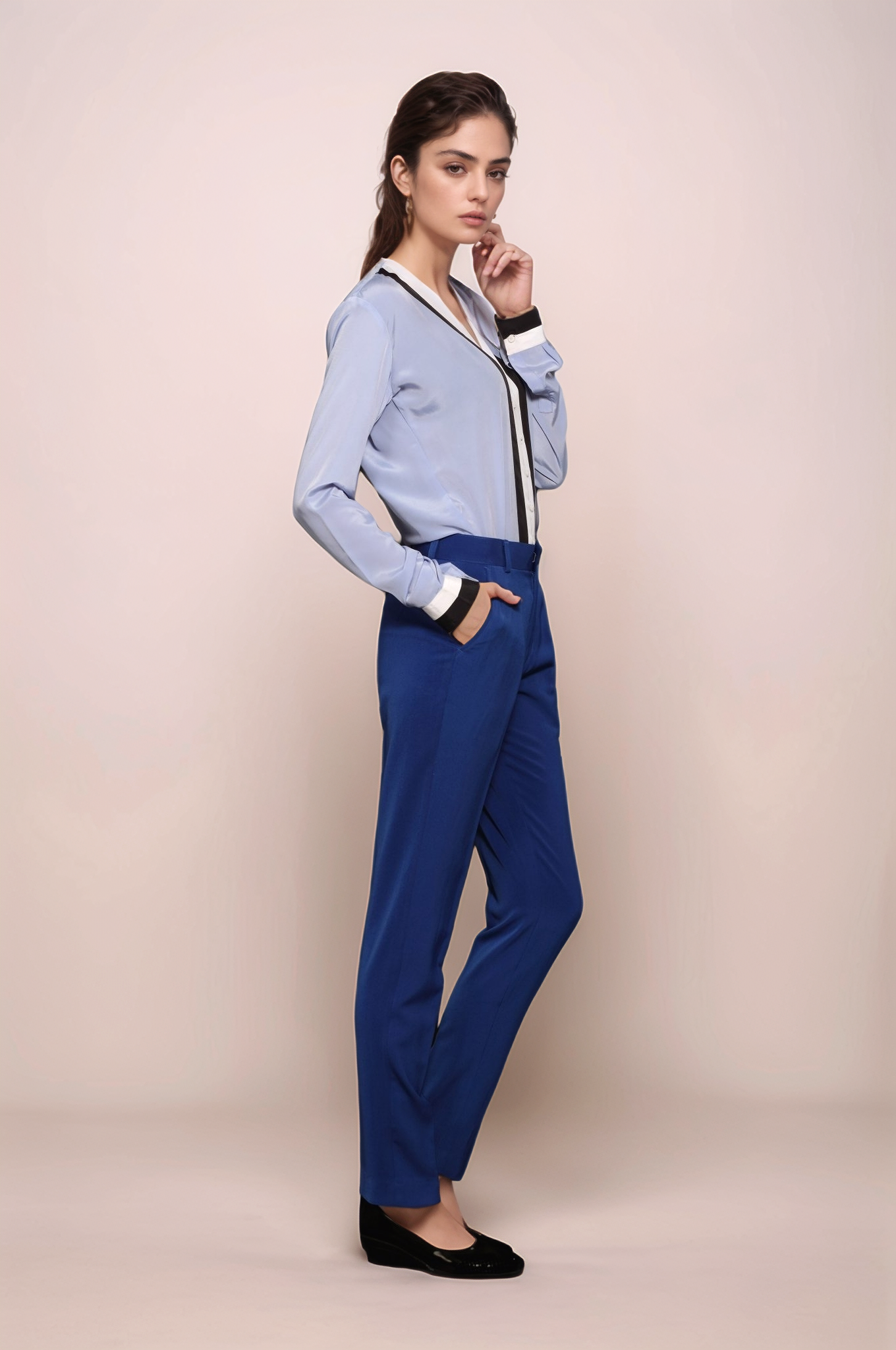 Royal Blue Trouser