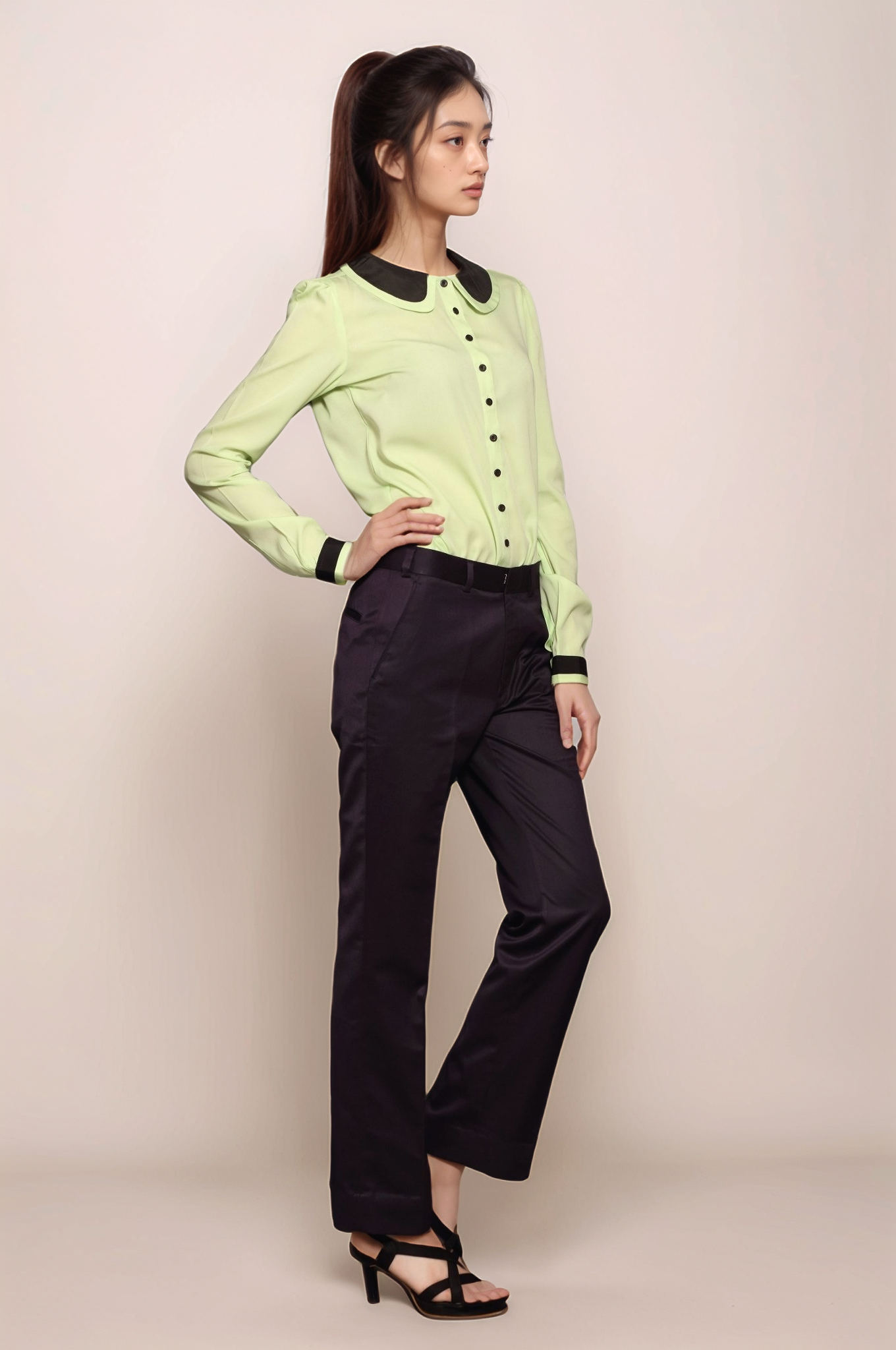 Wine Formal Trouser