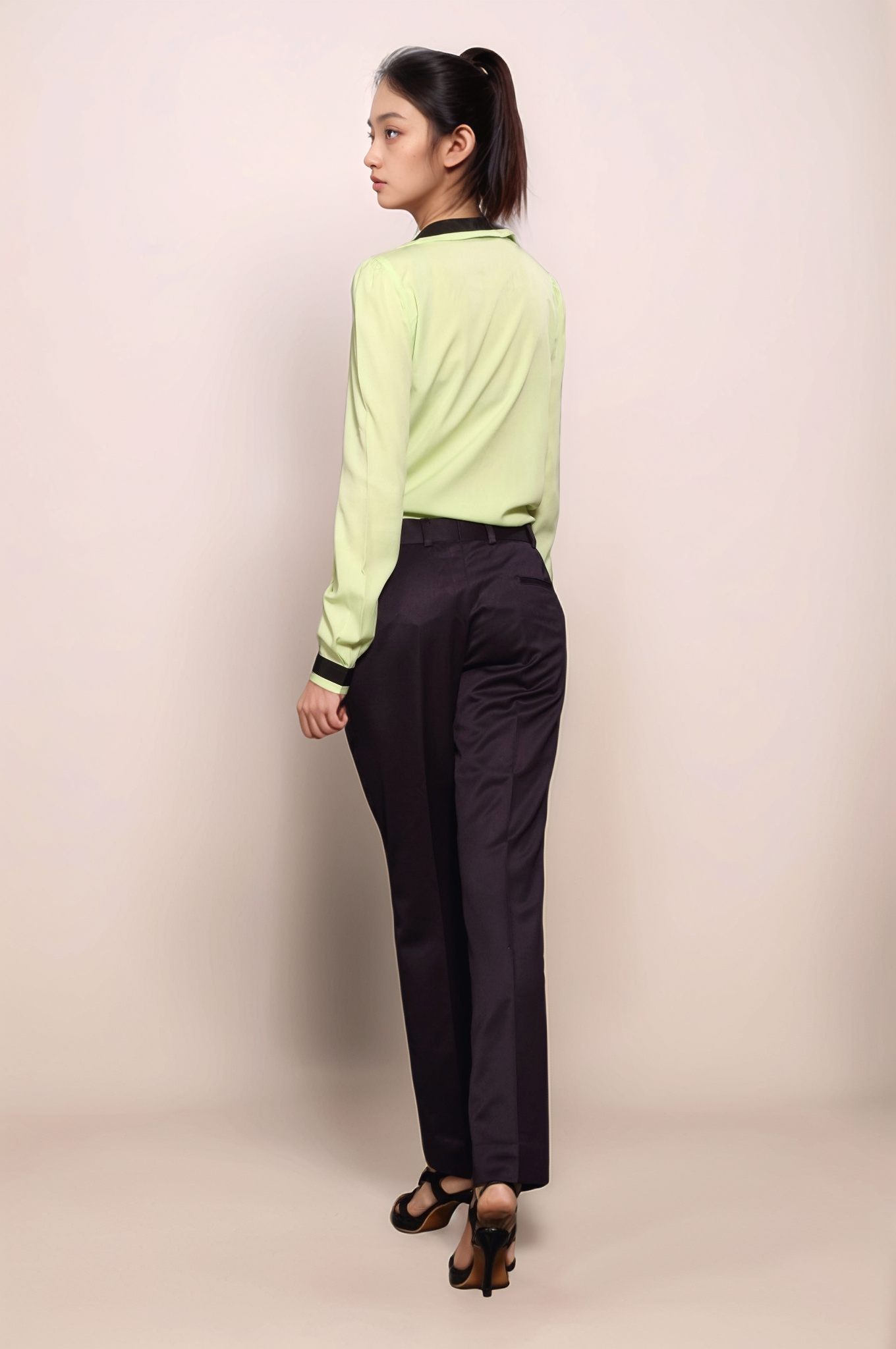 Wine Formal Trouser