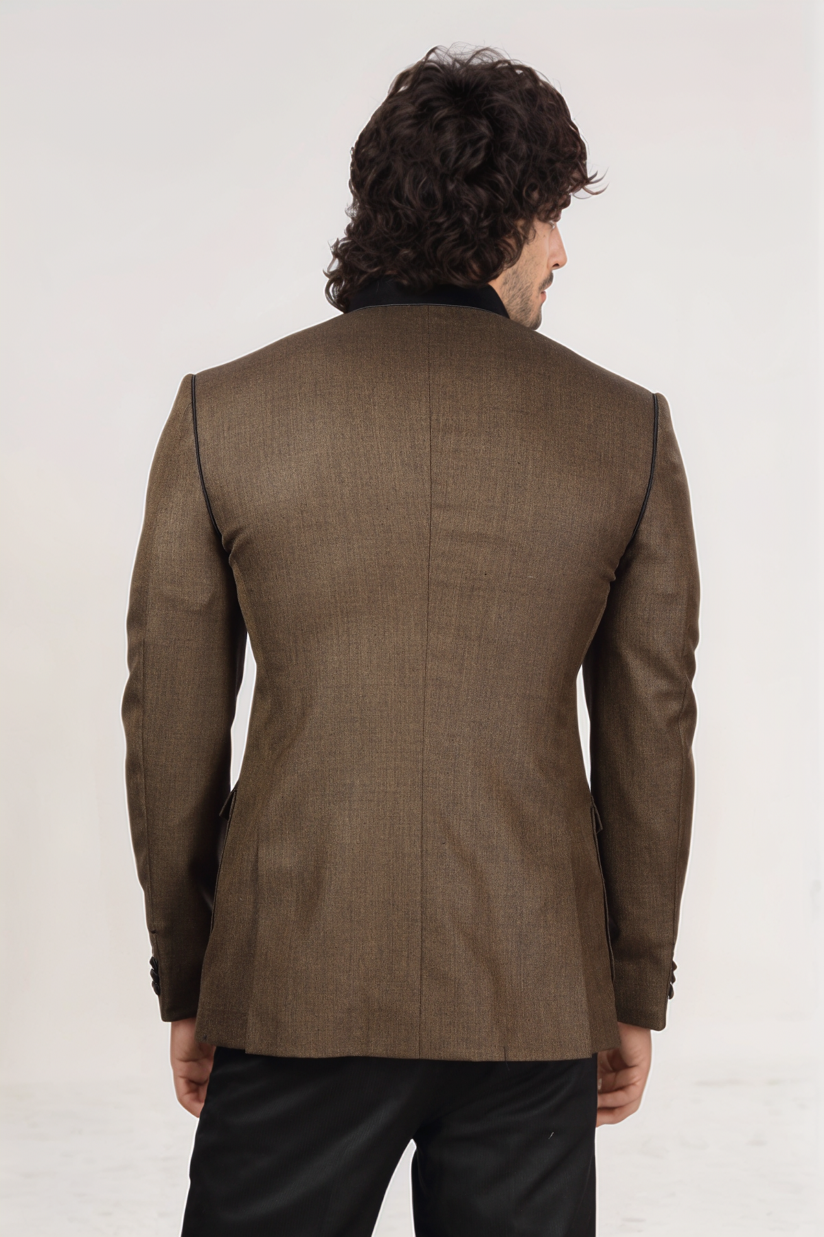 Brown Jodhpuri Blazer