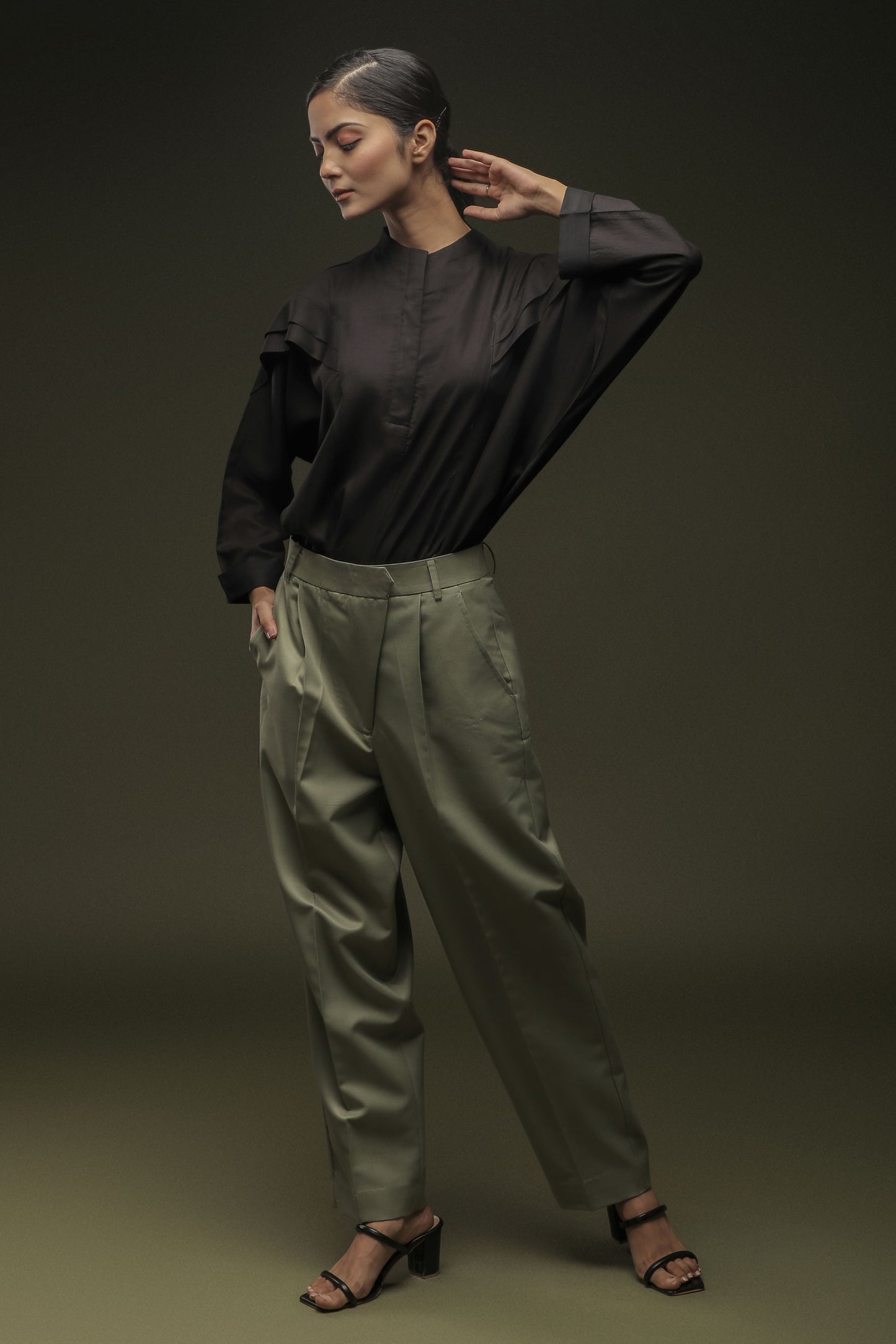 Sage Mist Baggy Pants