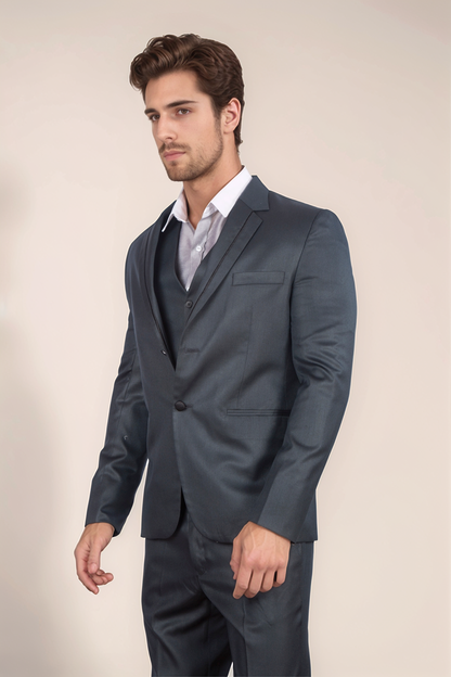 Dark Grey Formal Blazer