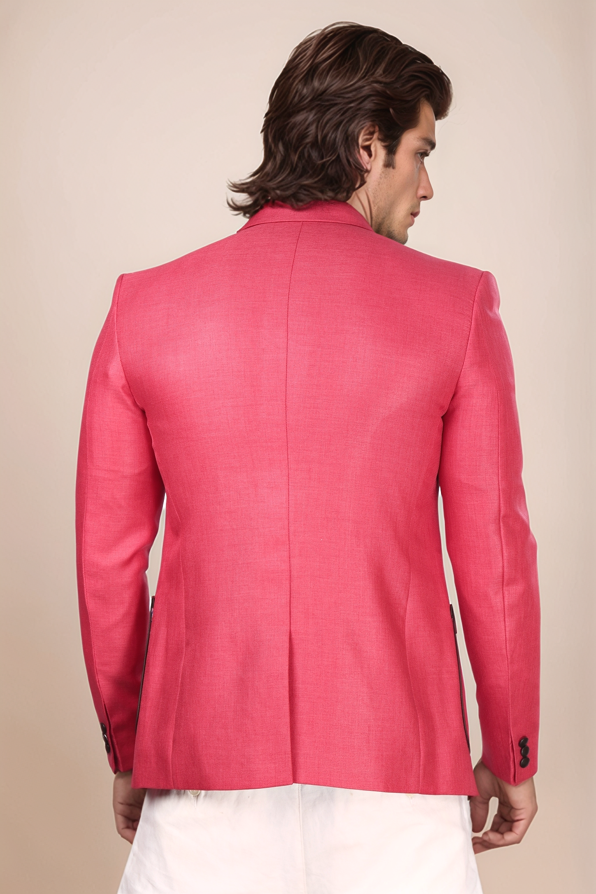 Red Jute Blazer