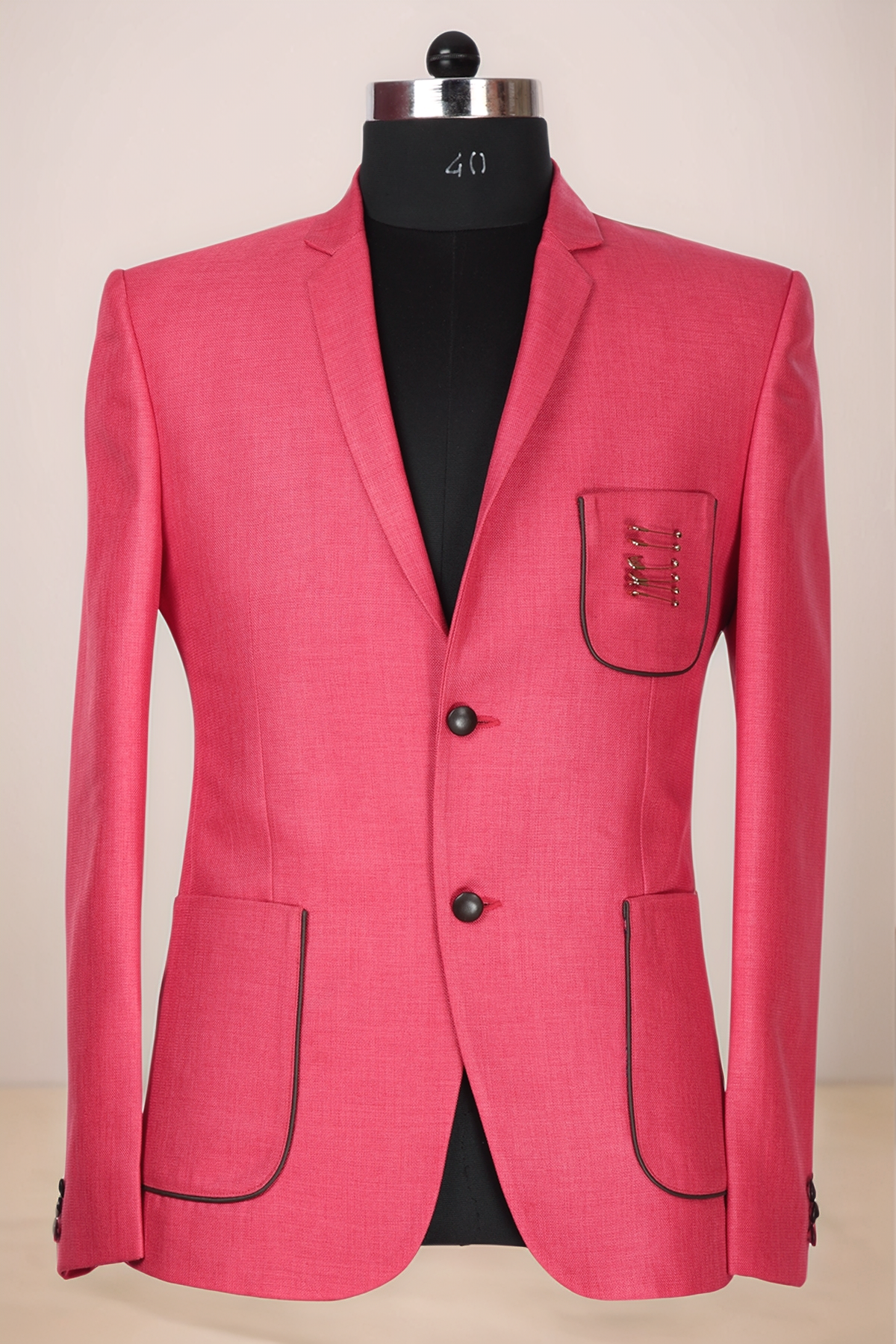 Red Jute Blazer