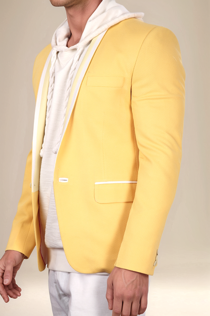 Yellow Men's Blazer