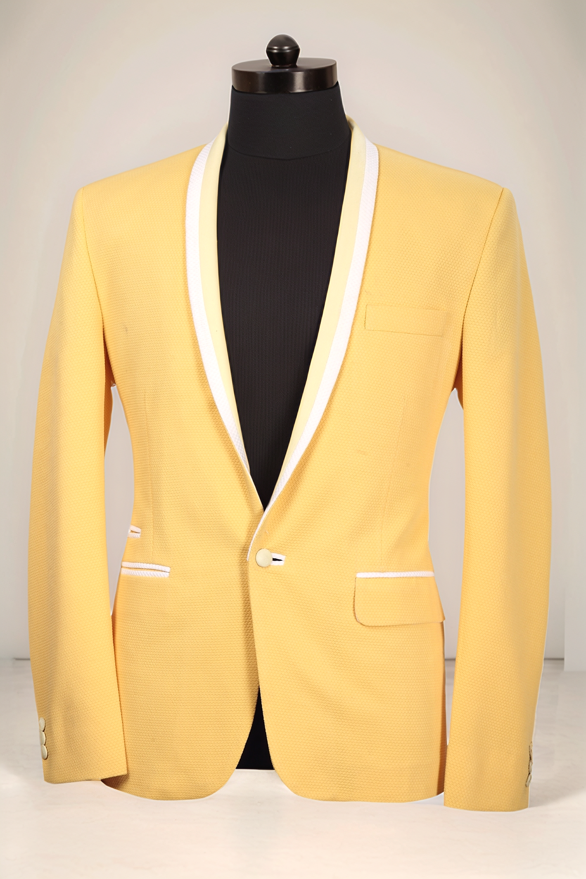 Yellow Men's Blazer