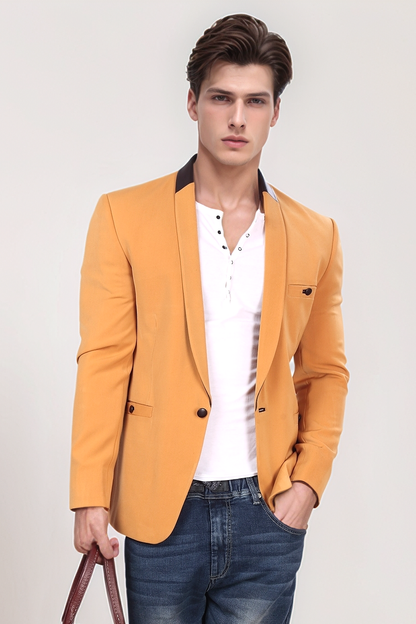 Turmeric Yellow Blazer