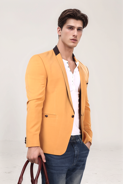 Turmeric Yellow Blazer