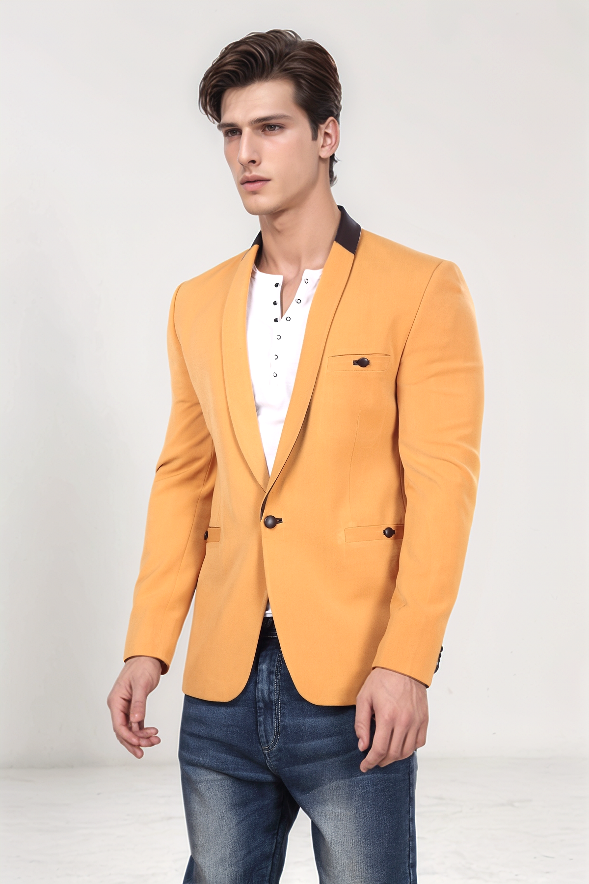 Turmeric Yellow Blazer