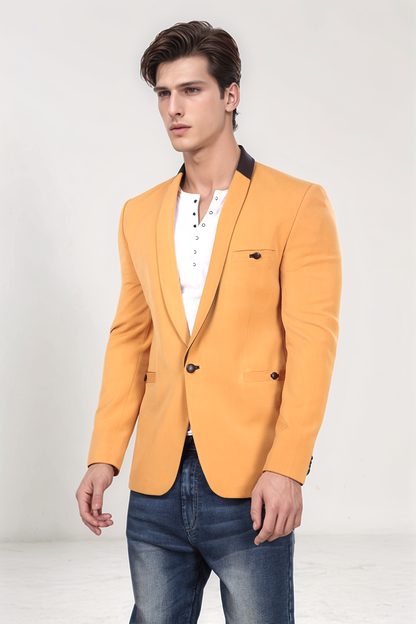 Turmeric Yellow Blazer