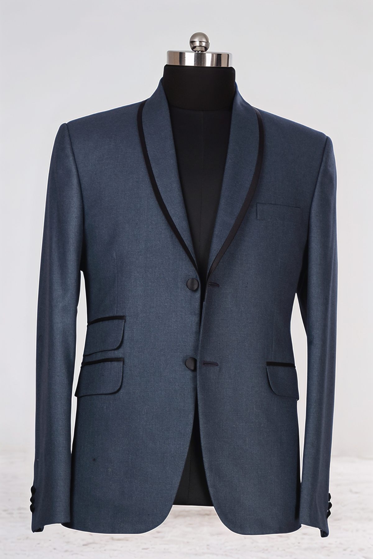 Greyish Blue Blazer