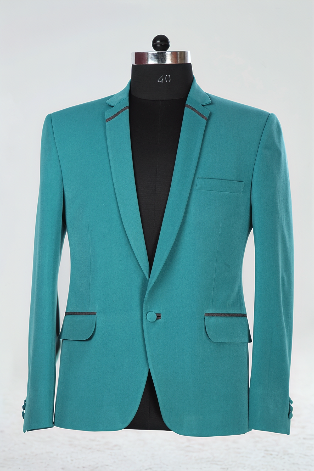 Teal Blue Blazer