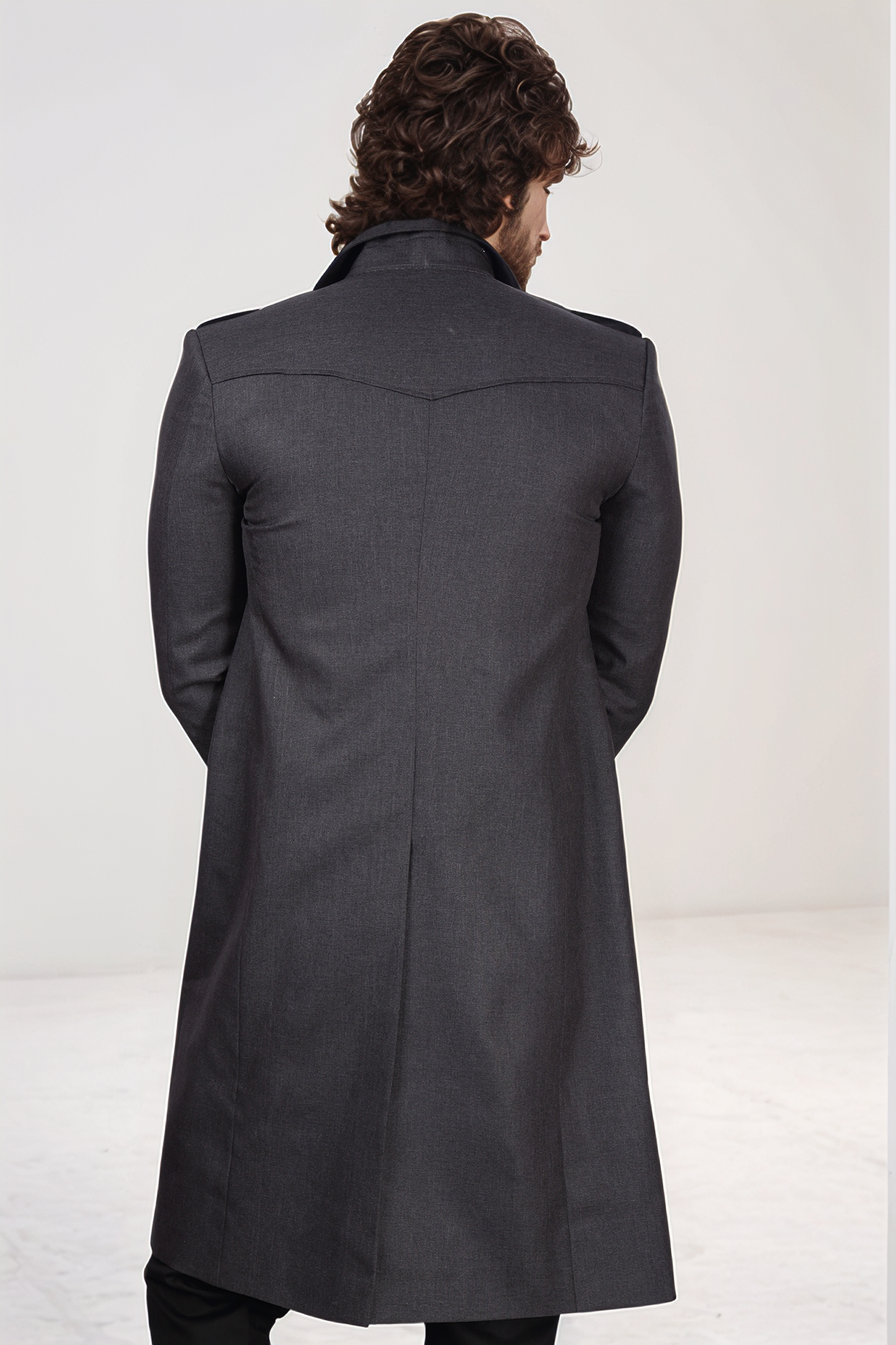 Dark Grey Trench coat