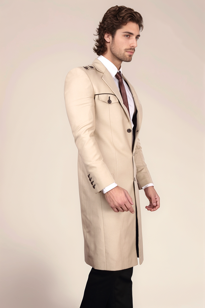 Beige Long Coat