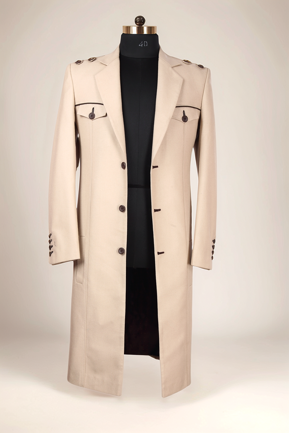 Beige Long Coat